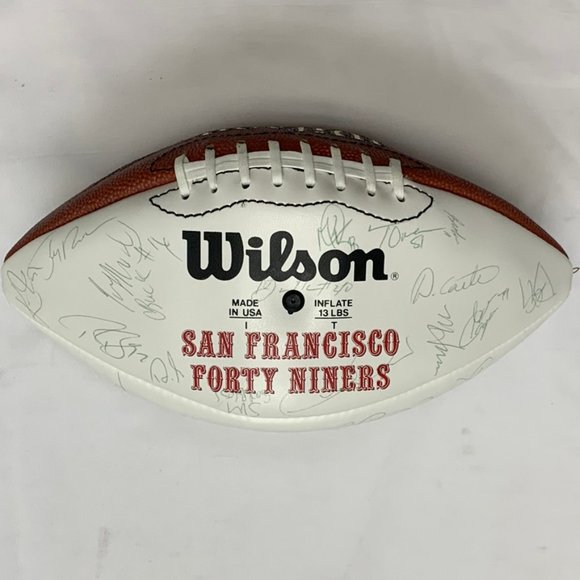Wilson NFL San Francisco Forty Niners 49ers 96 Pla - Picture 2 of 9